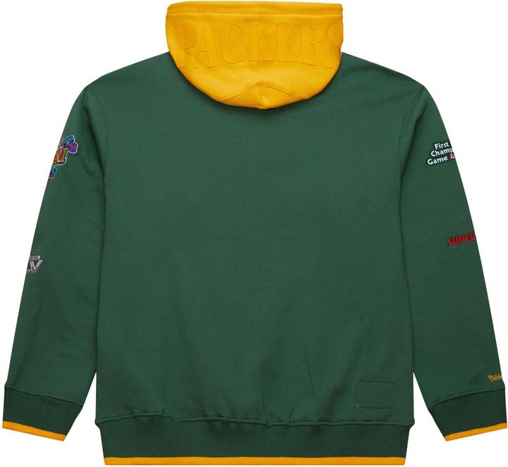 Produktbild Mitchell & Ness Fleece Hoody - ORIGINS Green Bay Packers - S (S)