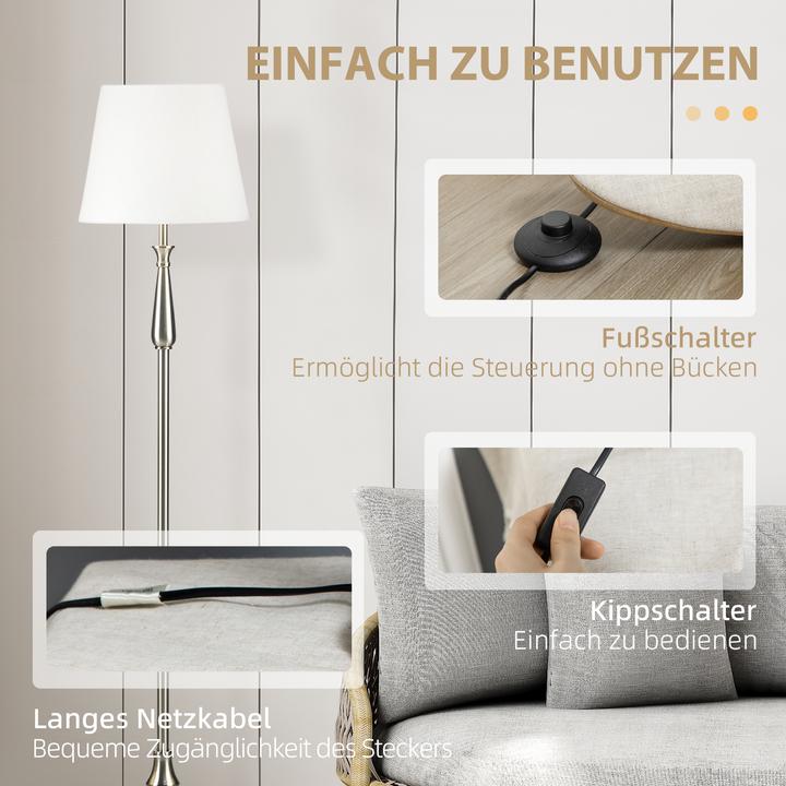 Image du produit Homcom Ensemble de lampadaires avec douille E37 (E27)