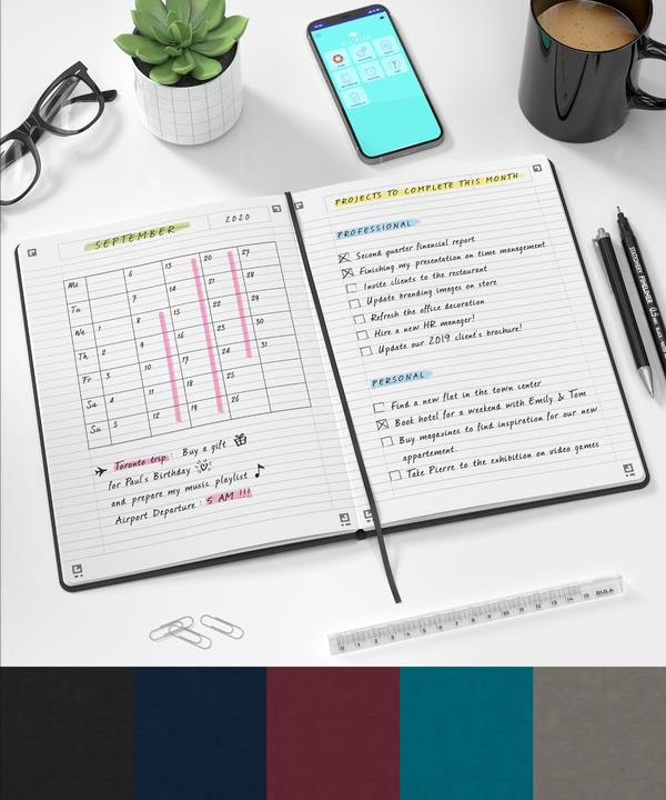 Actual product image Oxford Signature (B5, Lined, Hardcover)