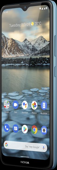 Actual product image Nokia 2.4 (32 GB, Blue, 6.50", Hybrid Dual SIM, 13 Mpx, 4G)