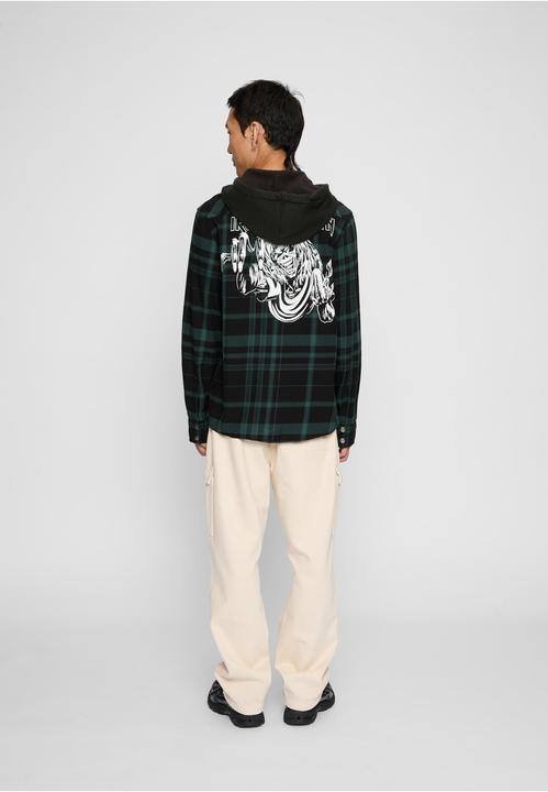 Produktbild Brandit Iron Maiden Checkshirt Sweathood Eddy - 192207 (L)