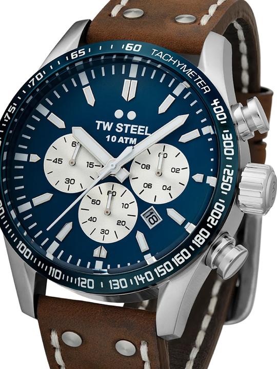 Image du produit TW-Steel VS121 Volante Chronographe 48mm 10ATM (Chronographe, 48 mm)