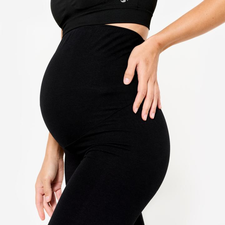 Image du produit Domyos Legging yoga de maternité femme, noir (W33/L31)