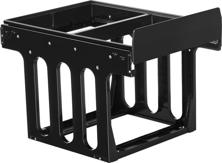 Actual product image tectake waste collector Ashlyn, 2-way separation, 30L, telescopic rails (30 l)
