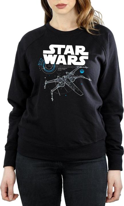 Immagine prodotto Star Wars The Last Jedi X-Wing Felpa Donna (XL)
