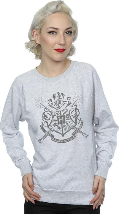 Produktbild Hogwarts Badge Wands Sweatshirt (L)