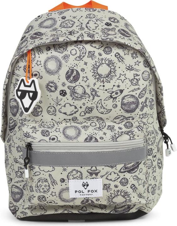 Actual product image Pol Fox children's mini backpack rocket