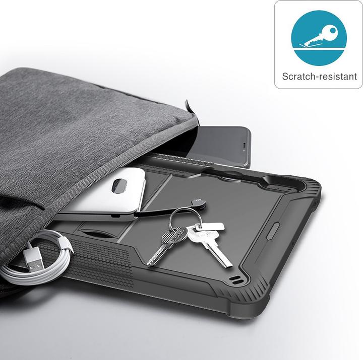 Produktbild Cazy Stossfest Hülle Kompatibel mit Samsung Galaxy Tab S8+ - Schutz Fallfest Hülle - mit Stand Funktion 3 (Galaxy Tab S8+)