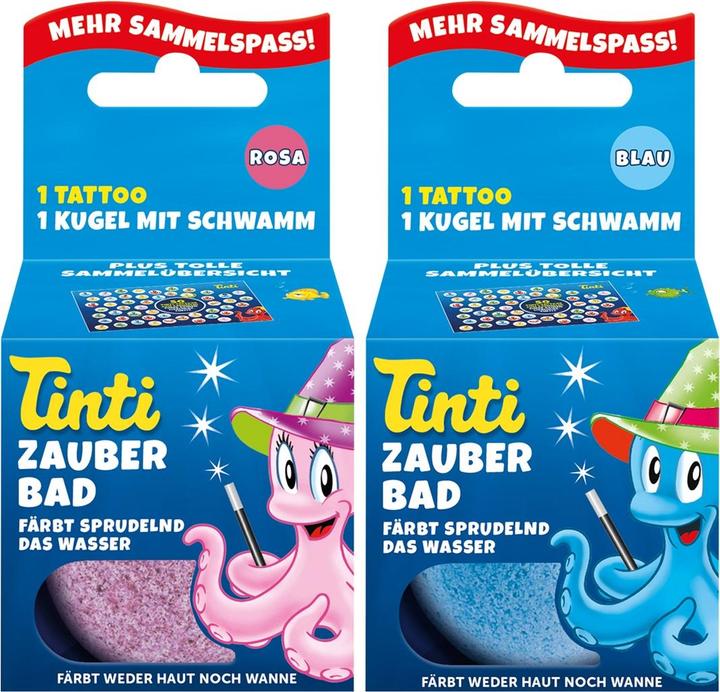 Produktbild Tinti Zauberbad Tattoo (Badekugeln)