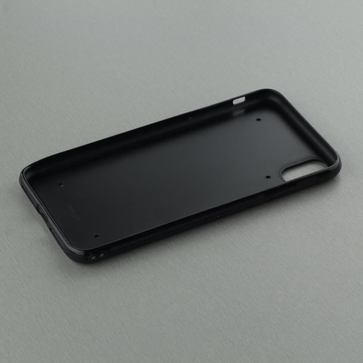 Actual product image PhoneLook Cover silicone black Halloween 2023 rose and skeleton (Apple iPhone XS Max)