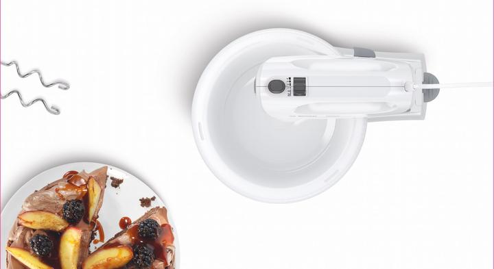 Produktbild Bosch Hausgeräte Mixer CleverMixx MFQ2600X Mixer with bowl, 400 W, Number of speeds 4, Turbo mode, White (400 W)