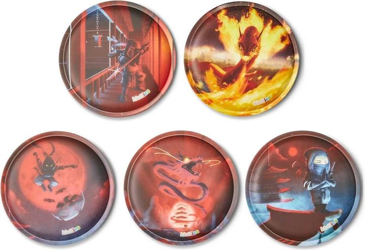 Ergobag Kletties Set Feuerdrache 5-teilig