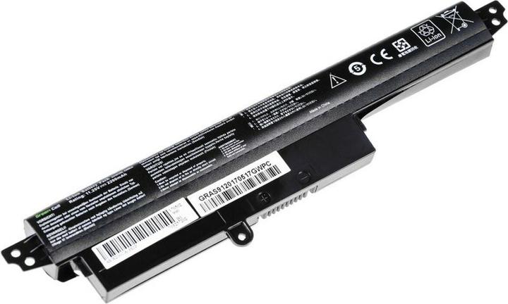Actual product image GreenCell Laptop Battery for Asus X200 X200C X200CA X200L X200LA - 11.25V - 2200mAh (3 Cells, 2200 mAh)