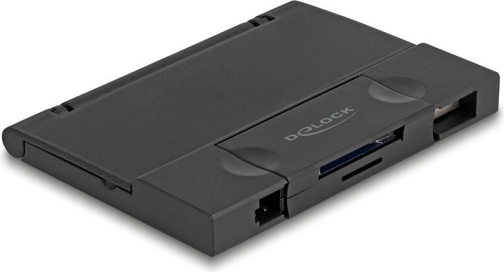 Actual product image Delock Card Reader USB 5 Gbps USB Type-C / Type-A for SD and (Type-B)
