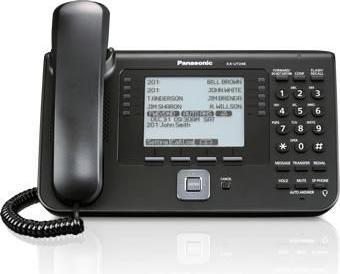 Produktbild Panasonic KX-UT248NE-B - VoIP-Telefon - dreiweg Anruffunktion