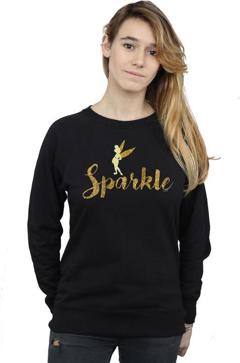 Actual product image Disney Womens/Ladies Princess Tinker Bell Sparkle Time Sweatshirt (L)