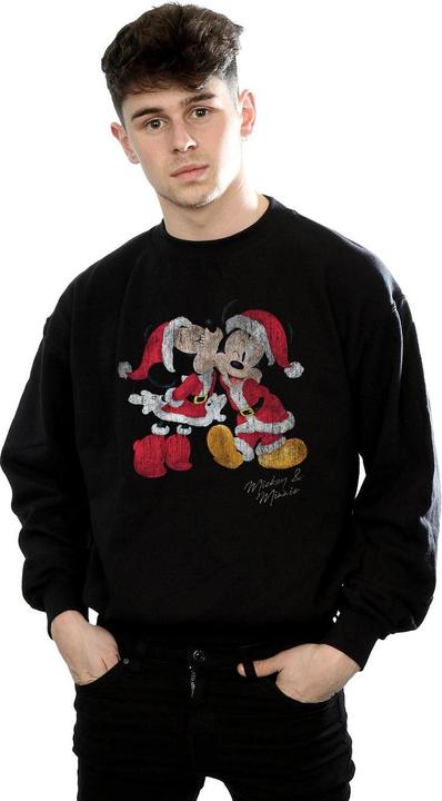 Produktbild Disney Mickey And Minnie Christmas Kiss Sweatshirt (S)