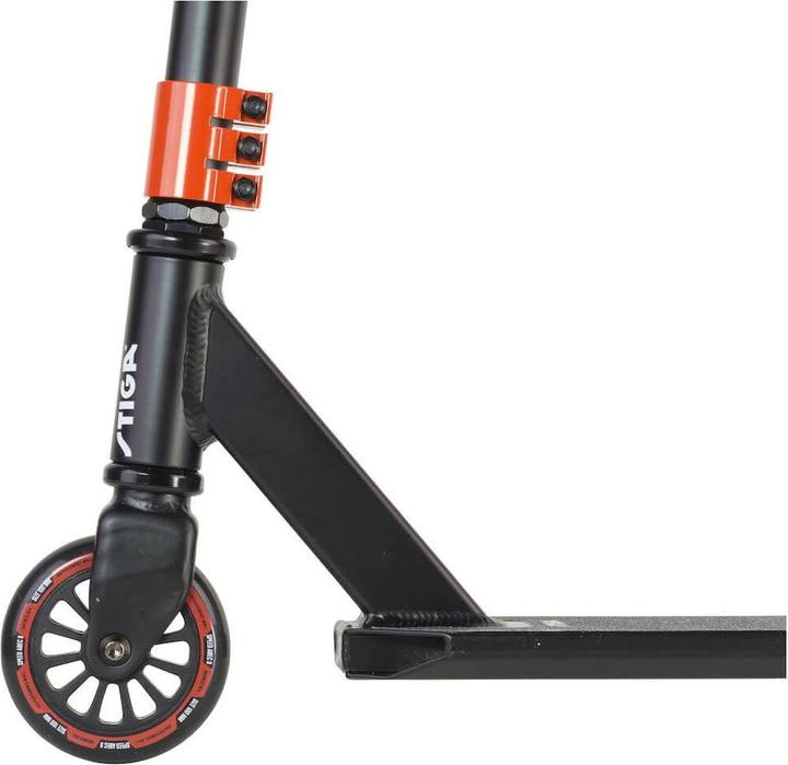 Actual product image Stiga Unisex Youth Hood Kickscooter, Red/Black