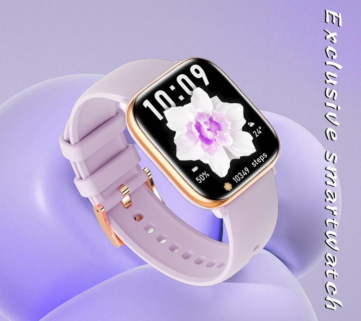 Produktbild RNCF31 SCHWARZ Damen-Smartwatch