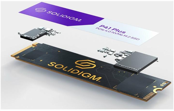 Productafbeelding Intel SSD P41 PLUS 1.0TB M.2 (1000 GB, M.2 2280)