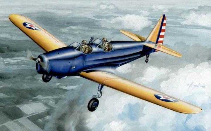 Actual product image Planet Models PT-19 Cornell US Basic Trainer