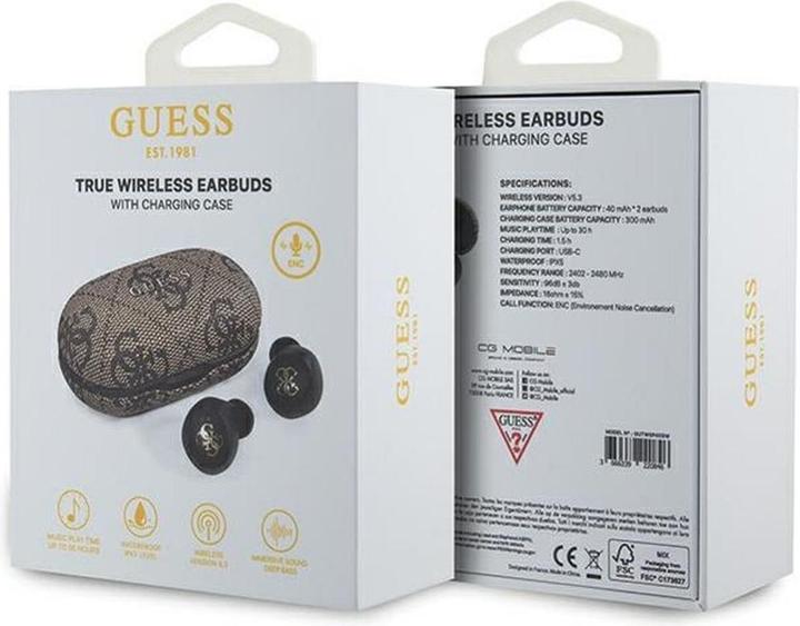 Actual product image Guess 4G PU Metal Logo (ANC, 30 h, Wireless)