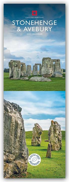 Produktbild Stonehenge & Avebury 2025 - Slimline-Kalender (Harter Einband, Englisch)