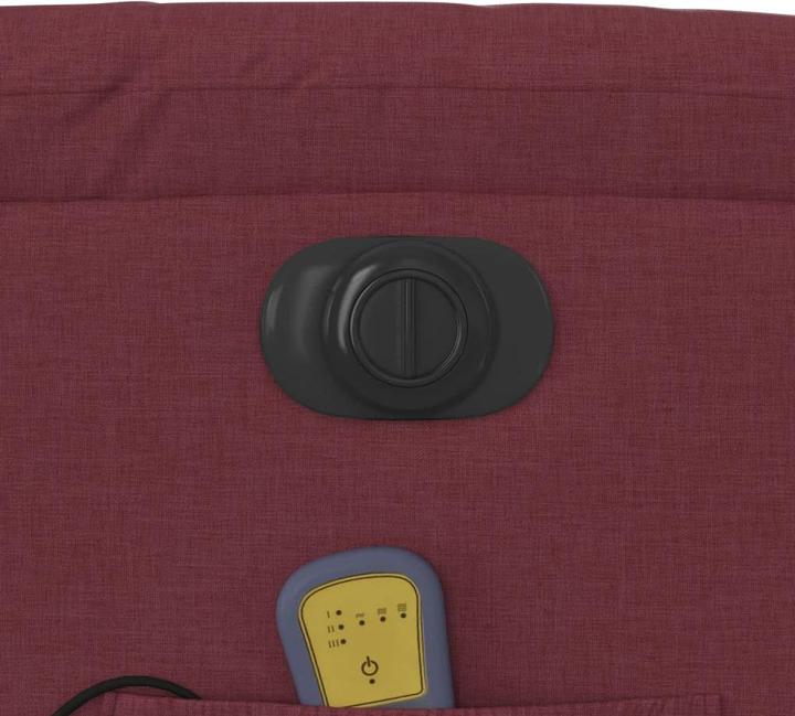 Image du produit VidaXL Fauteuil de massage électrique avec releveur Tissu