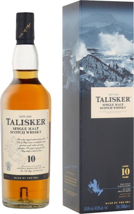 Image du produit Talisker 10 ans + Go 45,8% vol. 0,2l