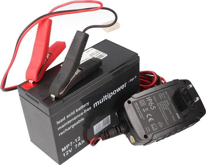 Produktbild Absina Batterieladegerät A800 (6V, 12V, 0.80 A)