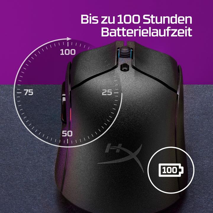 Immagine prodotto HyperX Pulsefire Haste 2 (Senza fili, Cablato)