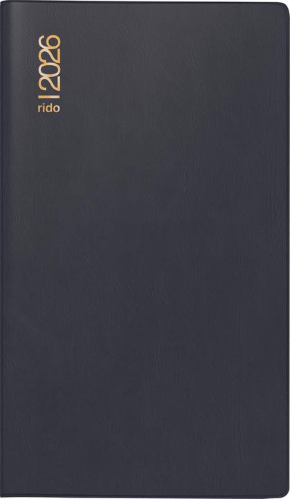Immagine prodotto Ridoide rido idé Taschenplaner d15 2026, Schwarz (87 x 153 mm, Tedesco)