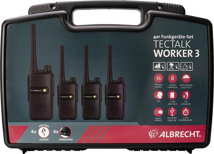 Immagine prodotto Albrecht Tectalk Worker 3 (10 km)