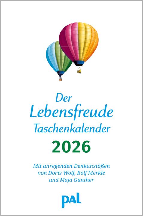Actual product image Wolf:Der Lebensfreude-Taschenkalender 2 (Hardcover, German)