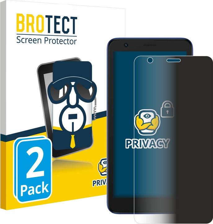 Actual product image BROTECT Privacy Protector (2 Piece, ZTE Blade L9)