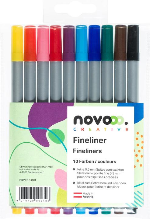 Produktbild Novooo Finlinerset 0.5mm