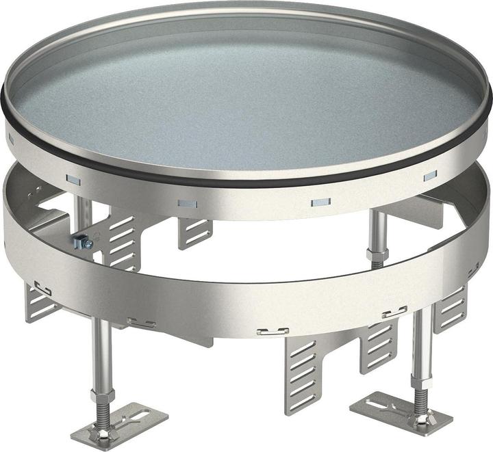 Actual product image OBO Bettermann OBO RKR2 9SL2 V2 20 Heavy-duty cassette blind 20 kN D 305mm Stainless steel, rustproof