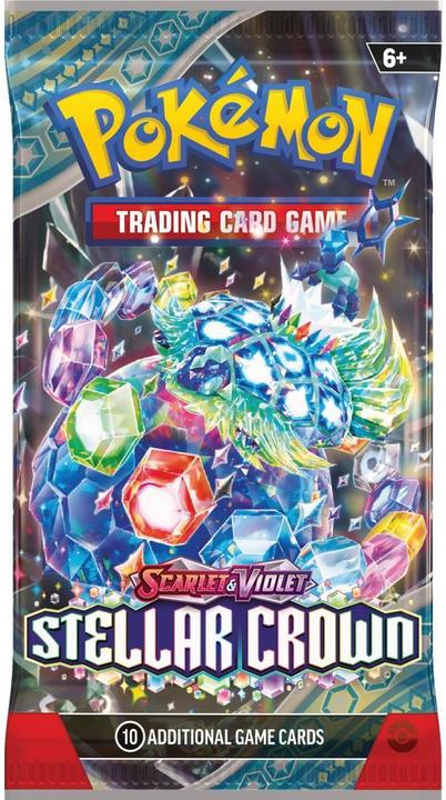 Actual product image Pokémon Stellar Crown (English, Booster Pack)