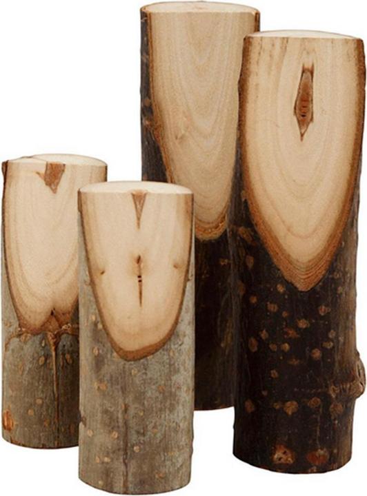 Image du produit Creativ Company Articles en bois 8+12 x 2.5-3.5 cm 4 pièces