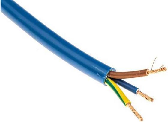 Image du produit Rs Pro Câble électrique 3G1,5 mm², gaine PVC Bleu (100 m)
