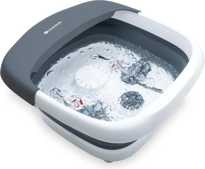 Champion Fussbad faltbar 5L FB210 Grau/Weiss