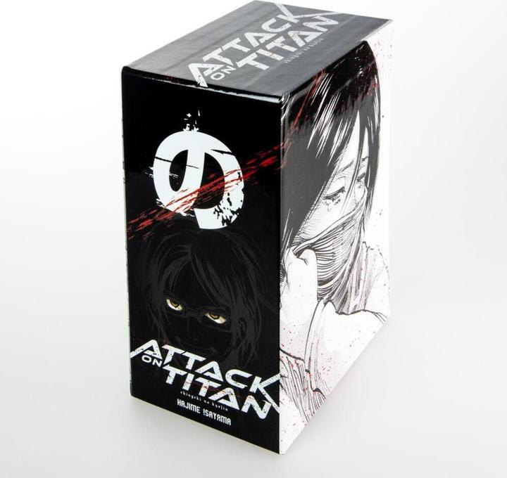 Produktbild Attack on Titan, Bände 11-15 im Sammelschuber mit Extra (Deutsch, Hajime Isayama, 2016)