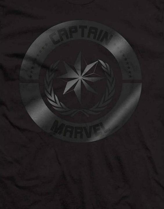 Image du produit Captain Marvel T-Shirt adulte unisexe en coton avec cercle (XL)