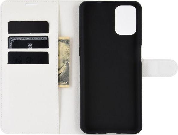 Actual product image MU Classic Litchi Leather Bookcover Series (Motorola Moto G9 Plus)