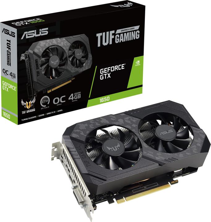 Produktbild ASUS TUF Gaming GeForce GTX 1650 V2 OC Edition (4 GB)