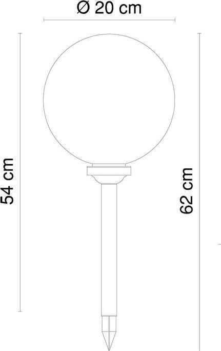 Image du produit Globo lumière solaire (IP44)