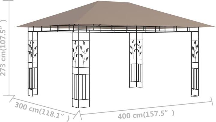 Produktbild VidaXL Shinoda (400 cm, 300 cm)