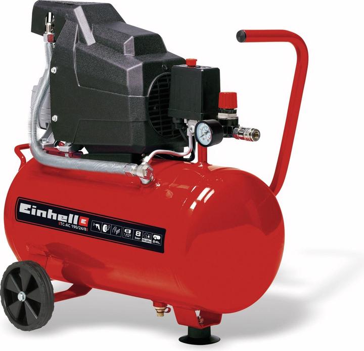 Einhell TC-AC 190 Kompressor (8 Bar, 24 l)