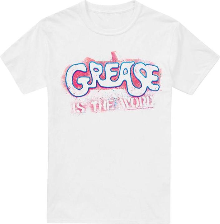 Actual product image Grease Mens Is The Word T-Shirt (M)