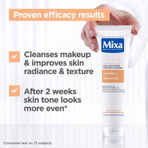 Actual product image Mixa Cleansing gel for dull skin (Anti-Dullness Comfort Cleanser) 150 ml (Gel, 150 ml)